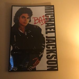 Michael Jackson BAD poster